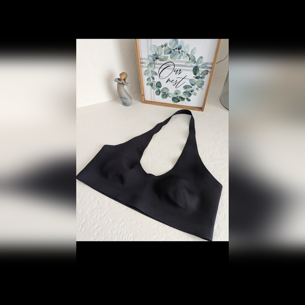 Free People Amber Halter black bralette, Sz. M
